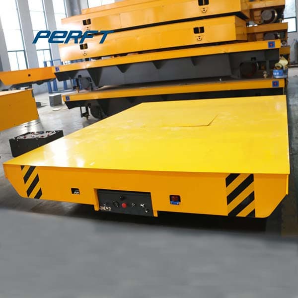 industrial motorized carts for foundry environment 120 ton